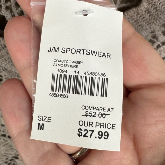 Cato Crochet Lace Cardigan Sweater Boho Floral Open Knit Button Front M NWT - Picture 5 of 6